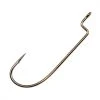 Terminal Tackle Gamakatsu Worm Offset Shank O'Shaughnessy Bend Hooks NS Black