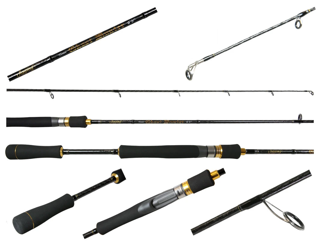 Jigging World Ghost Hunter Slow Pitch Spinning Rods 1 Jigging World Ghost Hunter Slow Pitch Spinning Rods