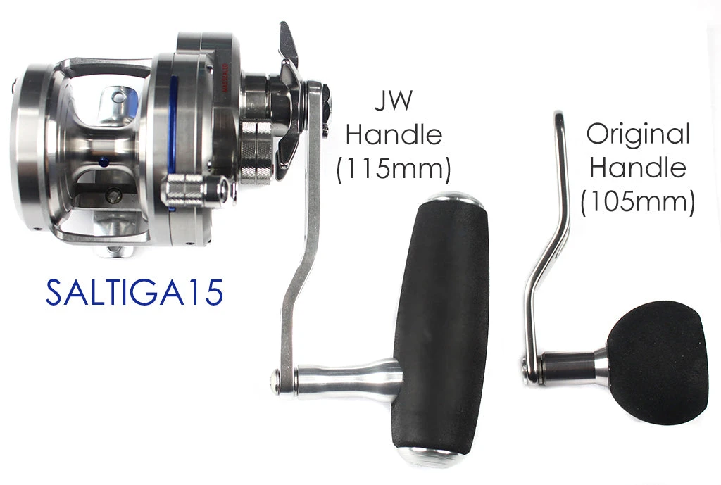 Jigging World - Power Handle For Daiwa Saltiga, Saltist, Sealine Star Drag Reels Power Handle & Knobs 5 Jigging World - Power Handle For Daiwa Saltiga, Saltist, Sealine Star Drag Reels Power Handle & Knobs