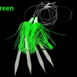 Jigging World Hi-Lo Silicone Skirt Rigs Terminal Tackle