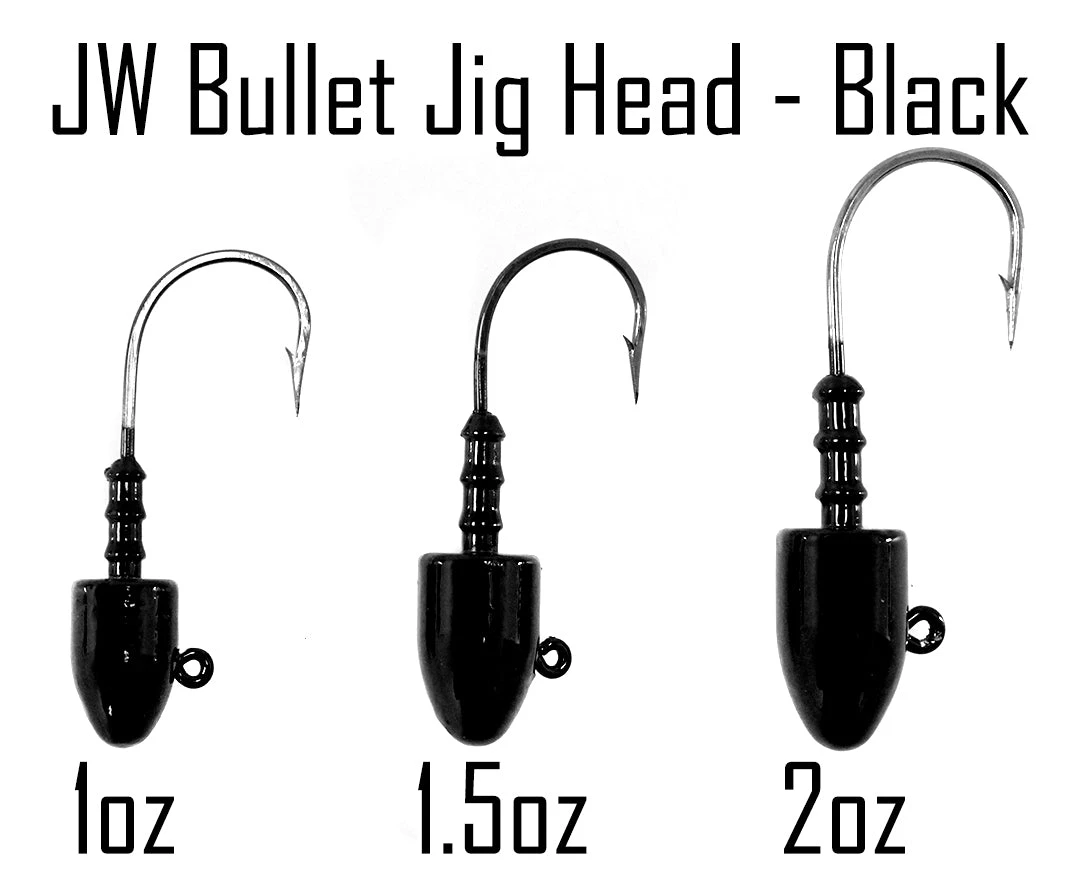 Jigging World Bullet Head Jigs 4 Jigging World Bullet Head Jigs