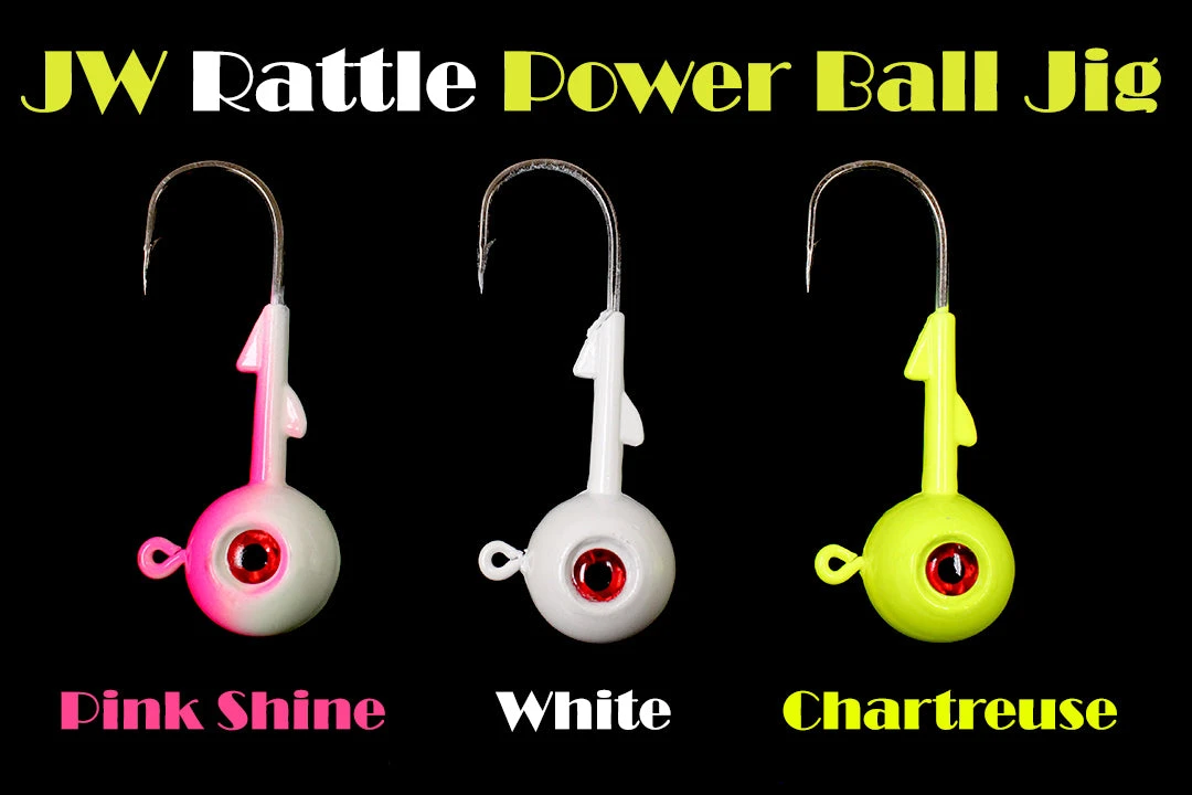 Jigging World Rattle Power Ball Jigs 1 Jigging World Rattle Power Ball Jigs
