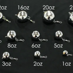 Terminal Tackle Jigging World Chrome Balls With Swivel 5 Terminal Tackle Jigging World Chrome Balls With Swivel