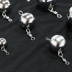 Terminal Tackle Jigging World Chrome Balls With Swivel