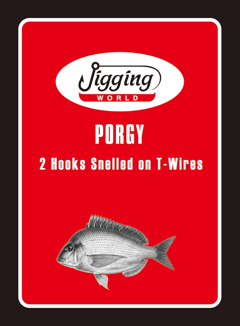 Jigging World Porgy Rigs Terminal Tackle 1 Jigging World Porgy Rigs Terminal Tackle