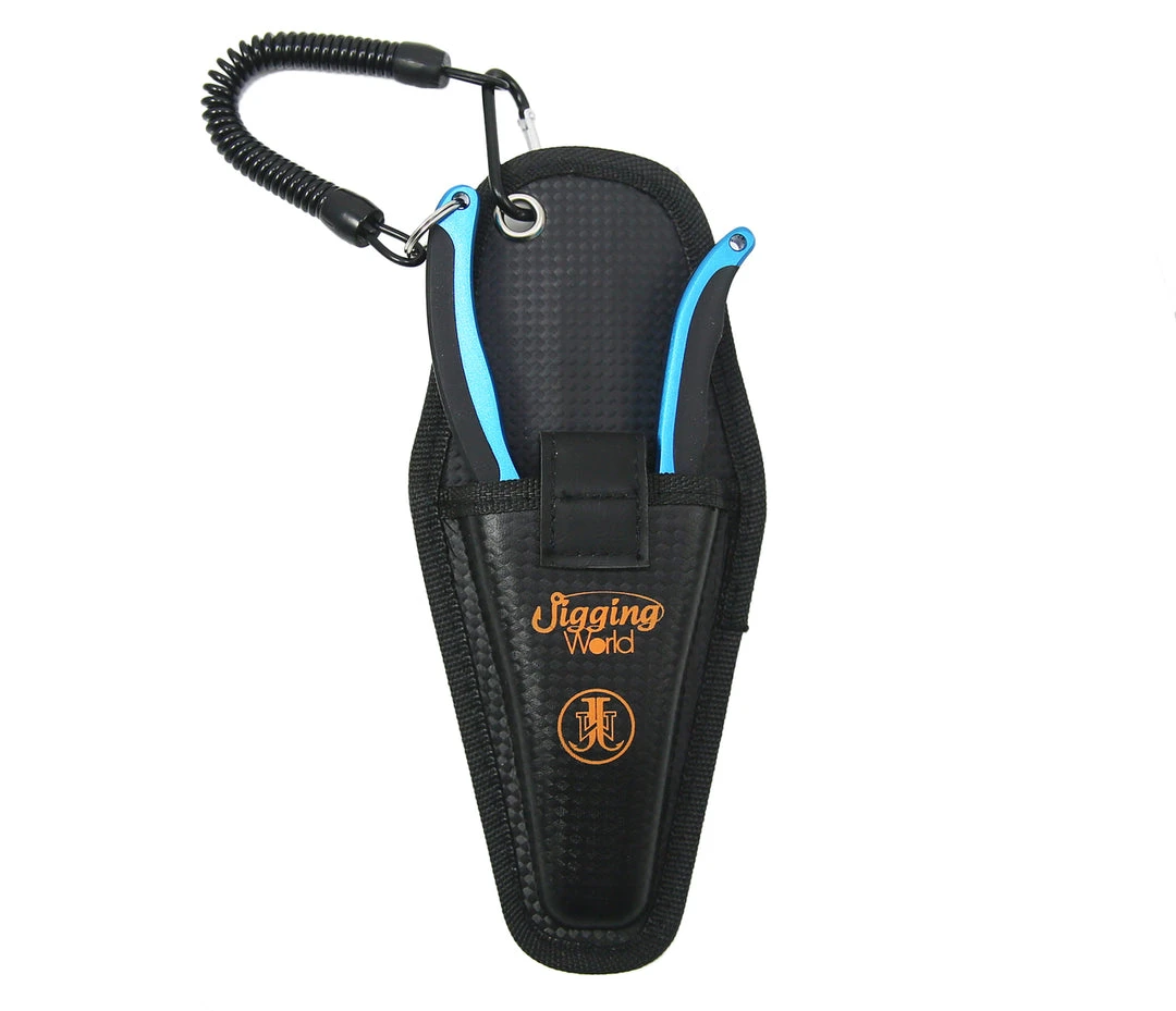 Jigging World 7.5" Aluminum Split Ring Pliers With Sheath Accessories 3 Jigging World 7.5" Aluminum Split Ring Pliers With Sheath Accessories
