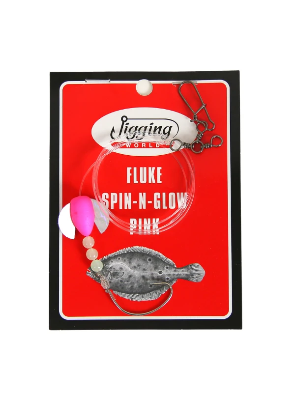 Jigging World Fluke Rigs With Spin & Glow Terminal Tackle 3 Jigging World Fluke Rigs With Spin & Glow Terminal Tackle