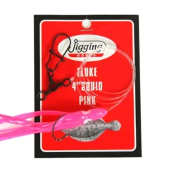Terminal Tackle Jigging World Fluke Rigs With 4" Squid 6 Terminal Tackle Jigging World Fluke Rigs With 4