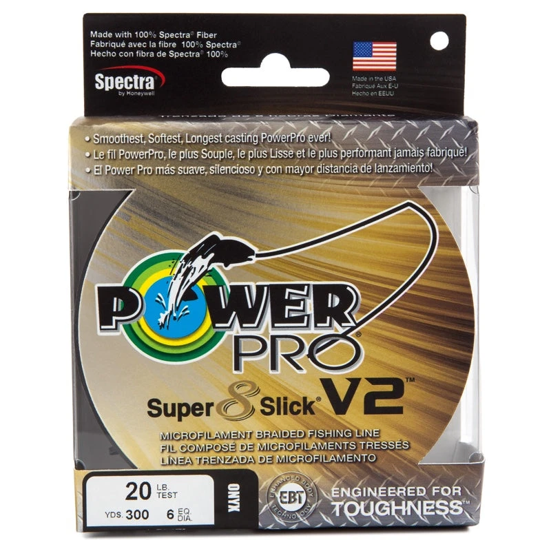 Power Pro PowerPro Super Slick V2 Braided Line Line & Leader 1 Power Pro PowerPro Super Slick V2 Braided Line Line & Leader