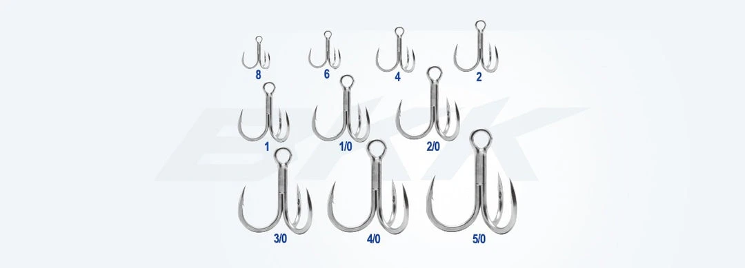 BKK Raptor Z Treble Hooks Terminal Tackle 4 BKK Raptor Z Treble Hooks Terminal Tackle