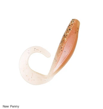 Lures Z-Man StreakZ Curly TailZ Soft Plastics 4 Lures Z-Man StreakZ Curly TailZ Soft Plastics