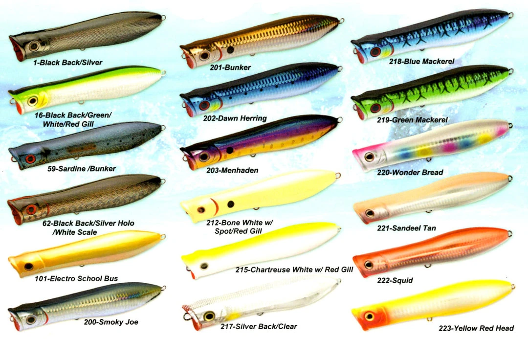 Tsunami Talkin Poppers Lures 1 Tsunami Talkin Poppers Lures