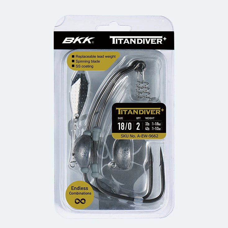 BKK Titandiver+ Hooks Terminal Tackle BKK Titandiver+ Hooks Terminal Tackle