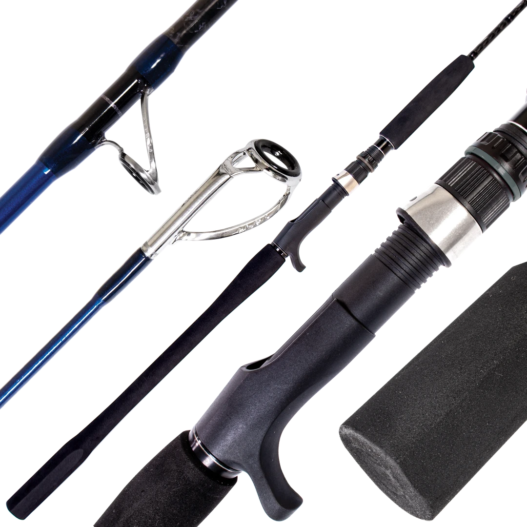 Tsunami Carbon Shield II Slow Pitch Casting Rods 1 Tsunami Carbon Shield II Slow Pitch Casting Rods