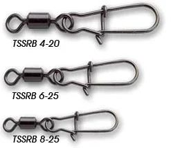 Tsunami Pro Strong Swivels With Round Snap