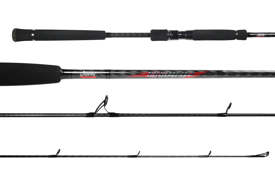 Jigging World Hybrid Nano Carbon Spinning Rods 1 Jigging World Hybrid Nano Carbon Spinning Rods