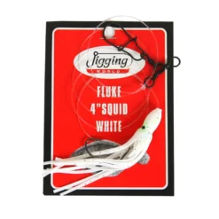 Terminal Tackle Jigging World Fluke Rigs With 4" Squid