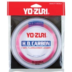 Line & Leader Yo-Zuri H.D. Carbon Disappearing Pink Fluorocarbon Leader