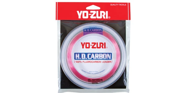 Line & Leader Yo-Zuri H.D. Carbon Disappearing Pink Fluorocarbon Leader 1 Line & Leader Yo-Zuri H.D. Carbon Disappearing Pink Fluorocarbon Leader