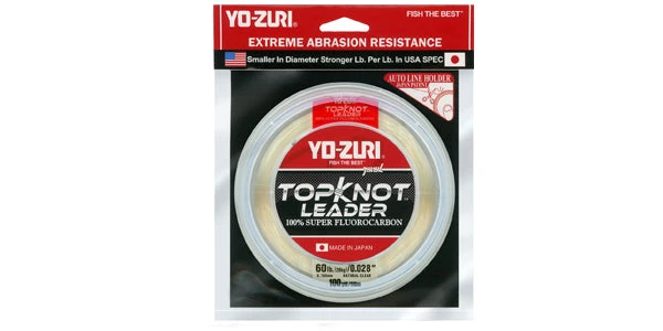 Yo-Zuri TopKnot Fluorocarbon Leader Line & Leader 1 Yo-Zuri TopKnot Fluorocarbon Leader Line & Leader