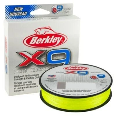Berkley X9 Braided Line Line & Leader 1 Berkley X9 Braided Line Line & Leader