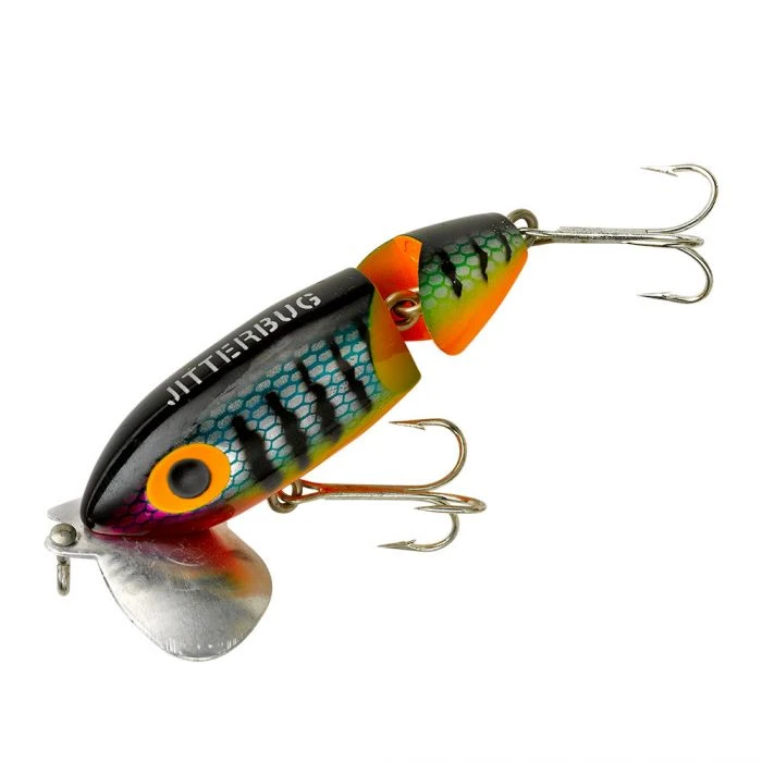 Lures Arbogast Jointed Jitterbug Wakebaits 2 Lures Arbogast Jointed Jitterbug Wakebaits