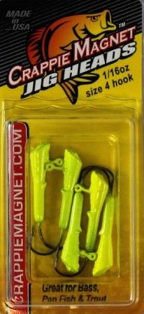 Leland Lures Crappie Magnet Jig Heads 2 Leland Lures Crappie Magnet Jig Heads