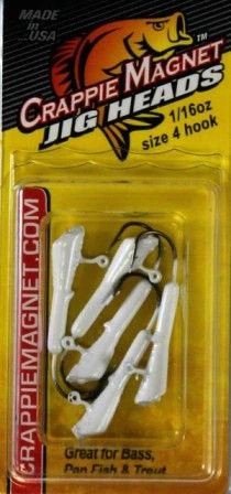 Leland Lures Crappie Magnet Jig Heads 1 Leland Lures Crappie Magnet Jig Heads