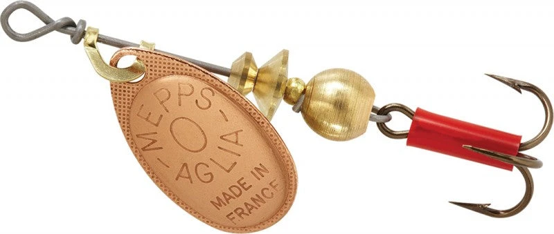 Mepps Plain Aglia Inline Spinners Lures 2 Mepps Plain Aglia Inline Spinners Lures