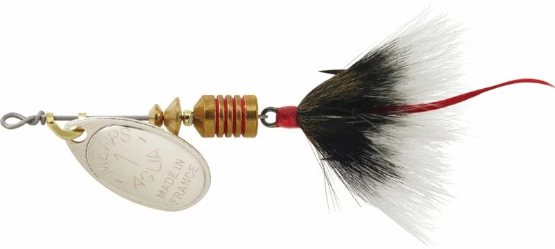 Mepps Dressed Aglia Inline Spinners Lures 6 Mepps Dressed Aglia Inline Spinners Lures