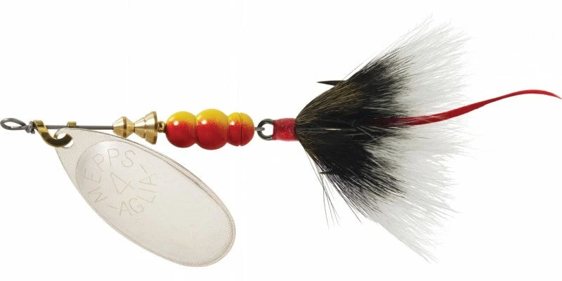 Mepps Dressed Aglia Inline Spinners Lures 3 Mepps Dressed Aglia Inline Spinners Lures