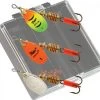 Lures Mepps Trout Pocket Pac - #1 Aglia Plain Inline Spinners