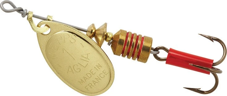 Mepps Plain Aglia Inline Spinners Lures 12 Mepps Plain Aglia Inline Spinners Lures