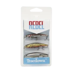Rebel Tracdown Ghost Minnow 3 Pack Crankbaits