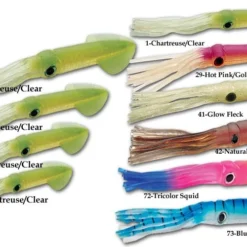 Tsunami Holographic Soft Plastic Squids Lures