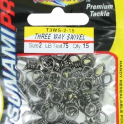 Terminal Tackle Tsunami Pro Three Way Swivels
