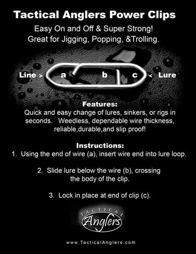 Tactical Anglers Power Clips 2 Tactical Anglers Power Clips