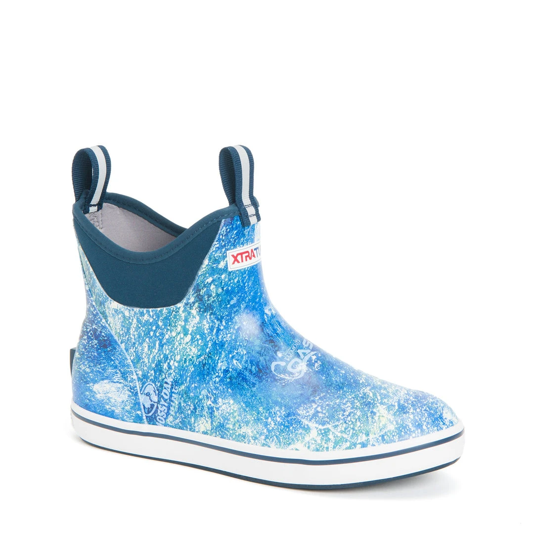 Apparel Xtratuf Men's Mossy Oak 6" Ankle Deck Boots Coastal Shoreline 1 Apparel Xtratuf Men's Mossy Oak 6" Ankle Deck Boots Coastal Shoreline