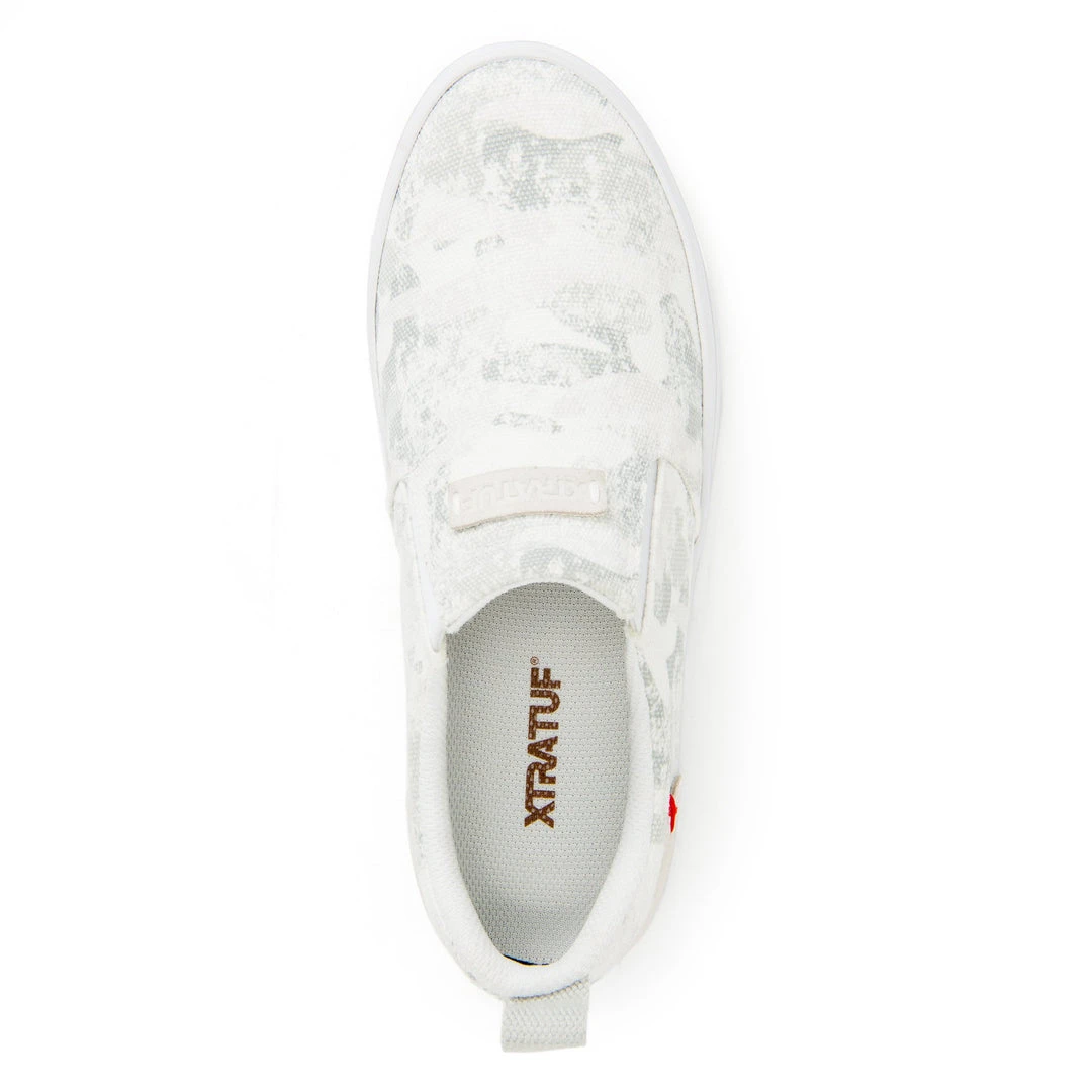 Apparel Xtratuf Women's Canvas Sharkbyte Deck Shoes White Camo 6 Apparel Xtratuf Women's Canvas Sharkbyte Deck Shoes White Camo