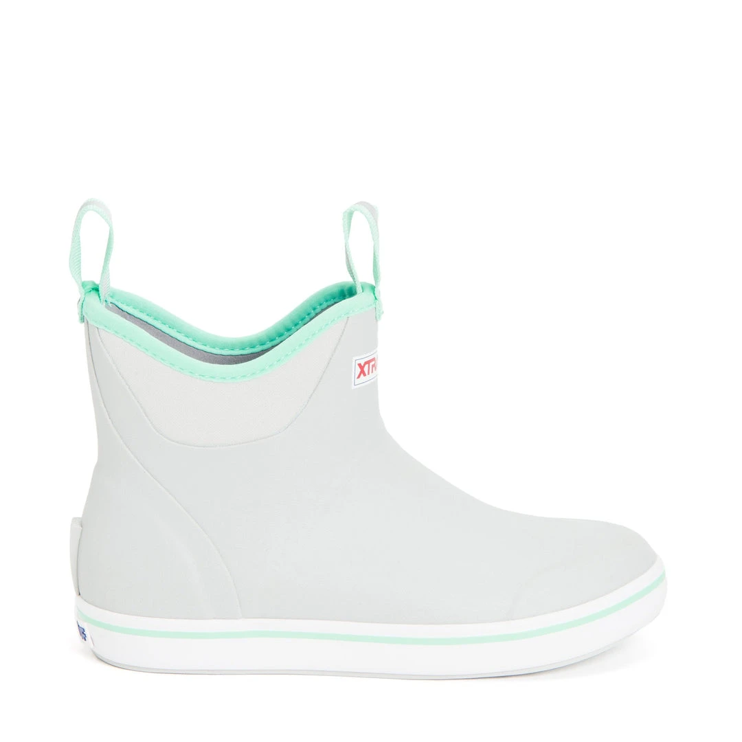 Apparel Xtratuf Women's 6" Ankle Deck Boots Gray 2 Apparel Xtratuf Women's 6" Ankle Deck Boots Gray