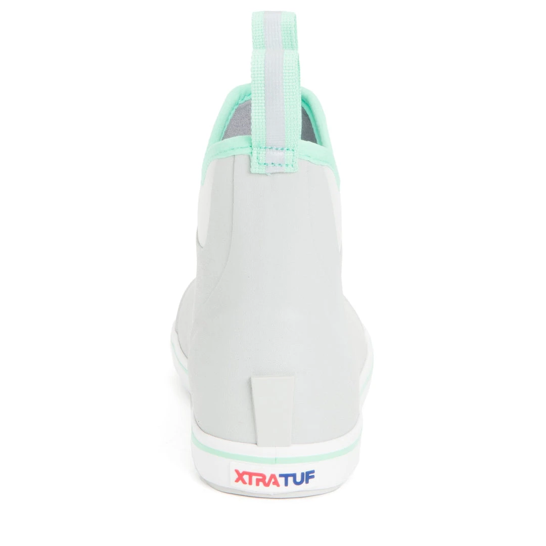 Apparel Xtratuf Women's 6" Ankle Deck Boots Gray 3 Apparel Xtratuf Women's 6" Ankle Deck Boots Gray